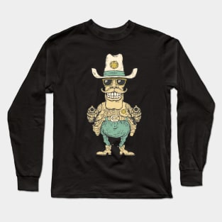 Texas cowboy Long Sleeve T-Shirt